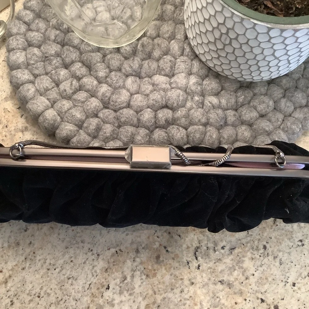 New Black Velvet Clutch by Mary Kay + Mirror